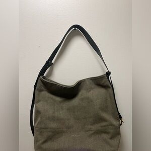 Rag and bone Clinton Forest Bag canvas leather nwt